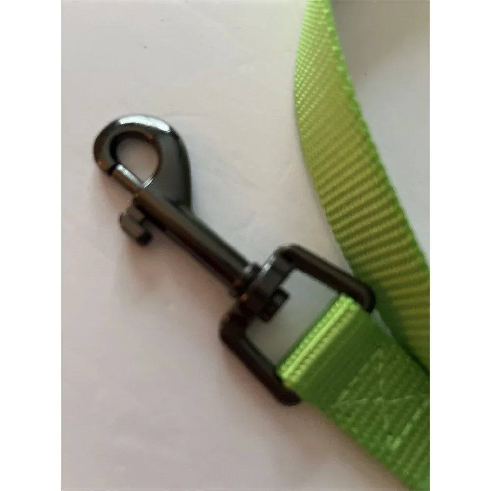 Nylon Dog Leash 4ft Neon Green - New